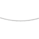 Kette Fantasie rhodiniert 42 cm